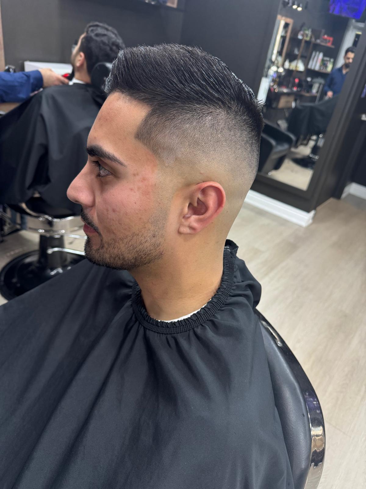 Side comb-over